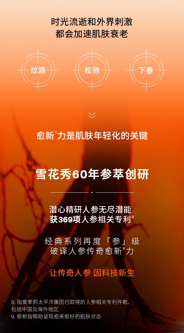 第六代 雪花秀人参霜