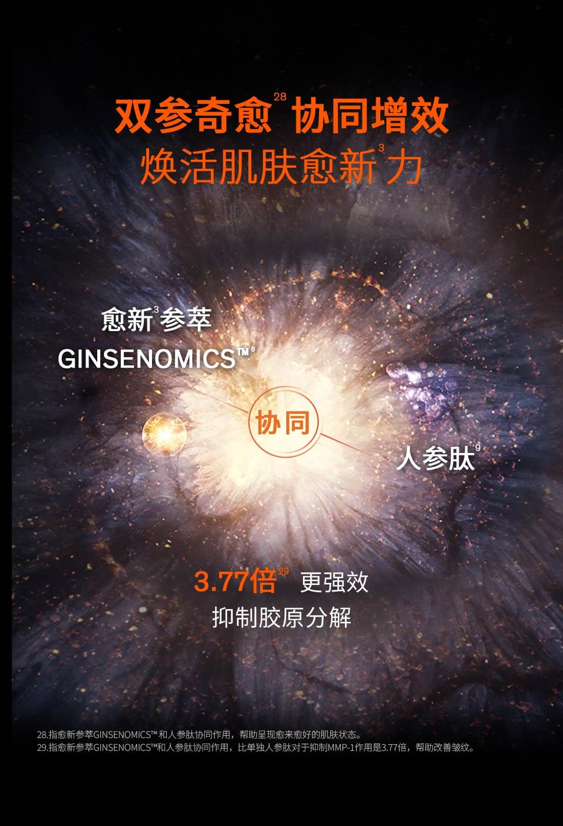 滋盈生人参密集修护精华液