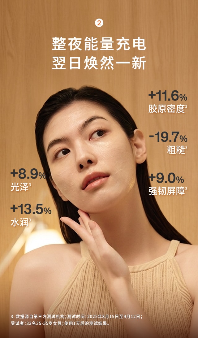 雪花秀与润夜间修护面膜