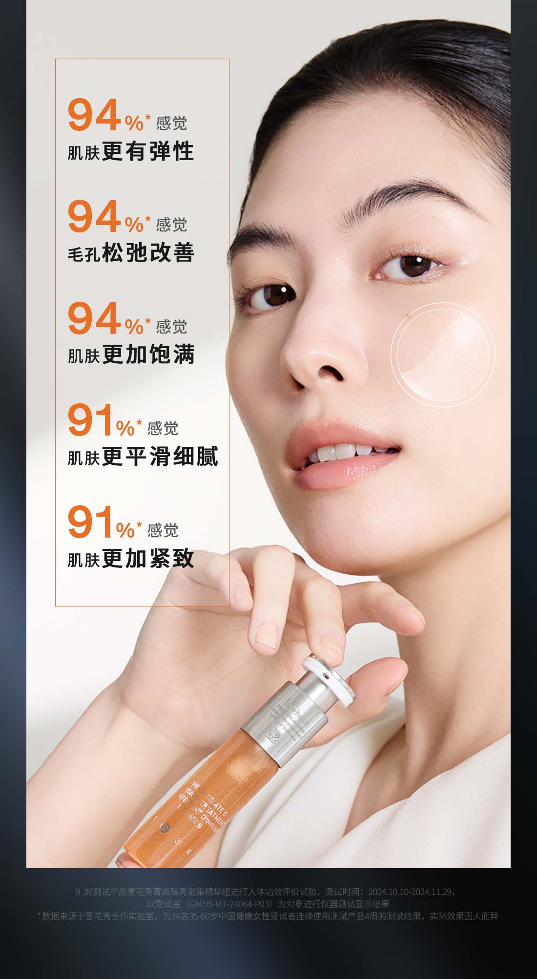 雪花秀菁典臻秀密集精华组