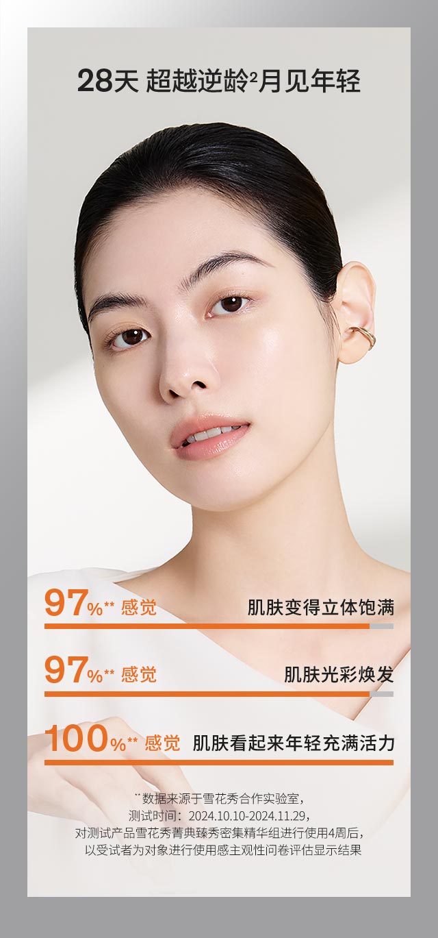 雪花秀菁典臻秀密集精华组