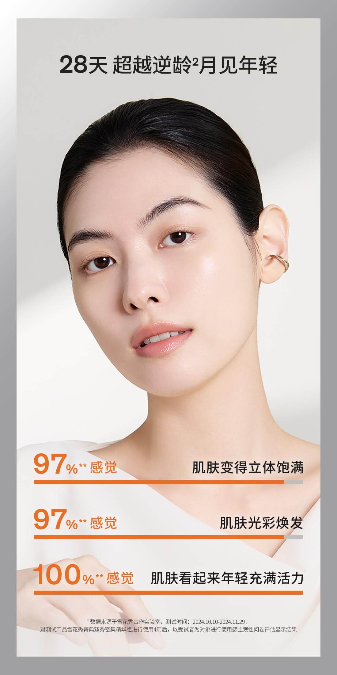 雪花秀菁典臻秀密集精华组